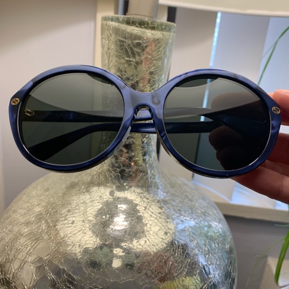 Authentic Gucci 57mm Oversized Round Tortoiseπ¦ - Picture 2 of 8